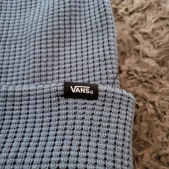 Vans Women's Blue Mirage Waffle Beanie Fall Cotton 102025 - Picture 5 of 6